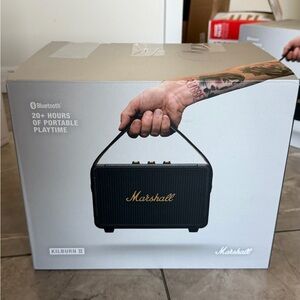 Marshall Kilburn II Portable Bluetooth Speaker – Black
